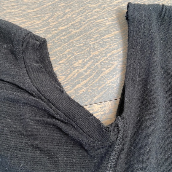 PHILANTHROPY black tshirt dress - Picture 3 of 3